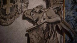 Restored angel fresco resembling Italian PM Meloni sparks investigation