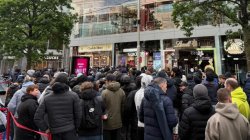 Swatch shuts stores after crowds queue for new watch