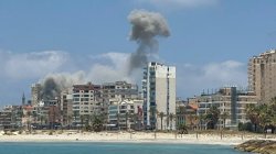 Israeli air strikes hit Lebanese city of Tyre despite Iranian warning to stop attacks