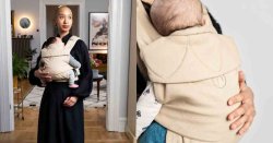 'Best thing in the world': 'Midwife recommended' baby carrier by Lily Collins-loved brand