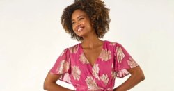 Roman 'luxurious' spring wedding guest dress that 'doesn't cling anywhere' is on sale