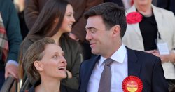 Andy Burnham has famous wife who appeared on huge TV show