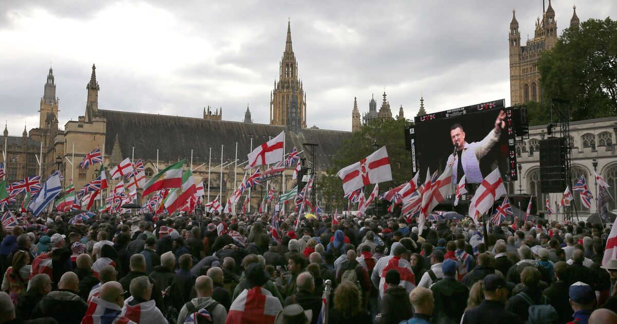 I went to Tommy Robinson rally Unite the Kingdom - one thing surprised me