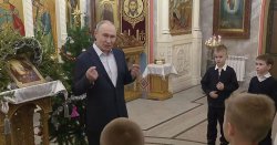 Kremlin slams 'illiterate fool' Starmer as Putin claims God ordered him to invade Ukraine