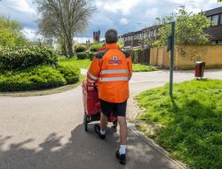 Postman baffled by road markings that 'don't make sense' spotted while on his rounds