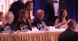 Terrifying moment Trump and Melania rushed to safety as shooting rocks dinner
