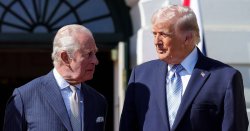 White House slammed for 'embarrassing' Trump and Charles post during state visit