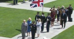 King Charles US state visit chaos as Union Flag flown upside down in huge gaffe