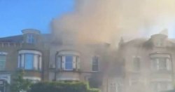 Huge blaze erupts in Stamford Hill as 100 firefighters battle raging inferno