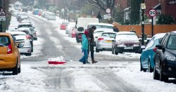 Weather maps show snow as far south as England on Wednesday - 9 hours of blizzards