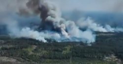 Chernobyl on fire as huge massive blaze spark panic in nuclear accident exclusion zone