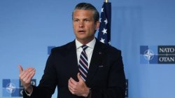 Hegseth renews Nato criticism and says US will review presence in Europe