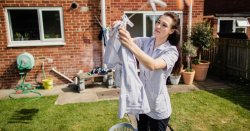 Households told not to dry clothes on washing lines on Friday