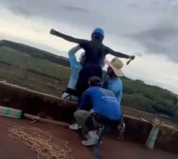 Horror as woman falls 130-feet after bungee jump staff 'forgot safety rope'