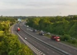 M40 crash horror as woman killed and man rushed to hospital with serious injuries