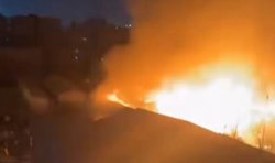 Nairobi fire LIVE: Explosion and huge blaze on Ngina Road as people flee and scream