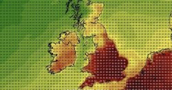 Hot weather maps turn volcanic red and shows when and where 38C heat will hit next week
