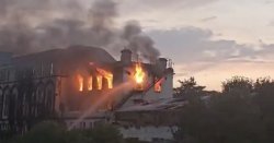 St Leonards fire: East Sussex fire crews battle huge blaze at historic convent building