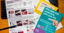 NHS gives Brits in their 50s stark bowel screening kit warning