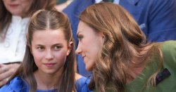Princess Kate and daughter Charlotte 'giggle' at Wimbledon as fans spot adorable detail