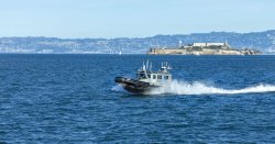 Boat capsizes after 'catching fire' just 600 yards off Alcatraz island